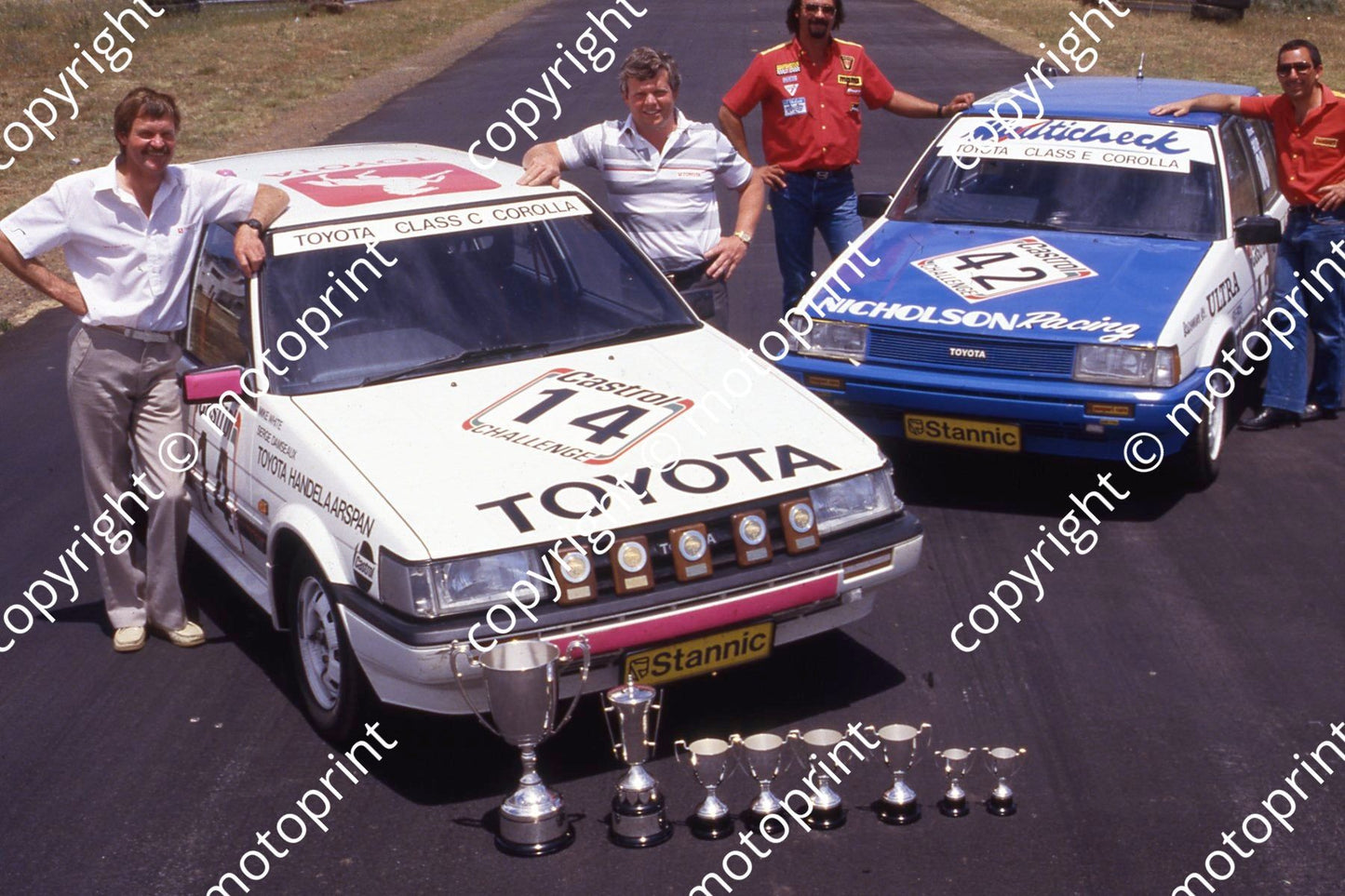 1986 Castrol 6 hr 14 Mike White Serge Damseaux 42 ....(courtesy Roger Swan) 573 (1)