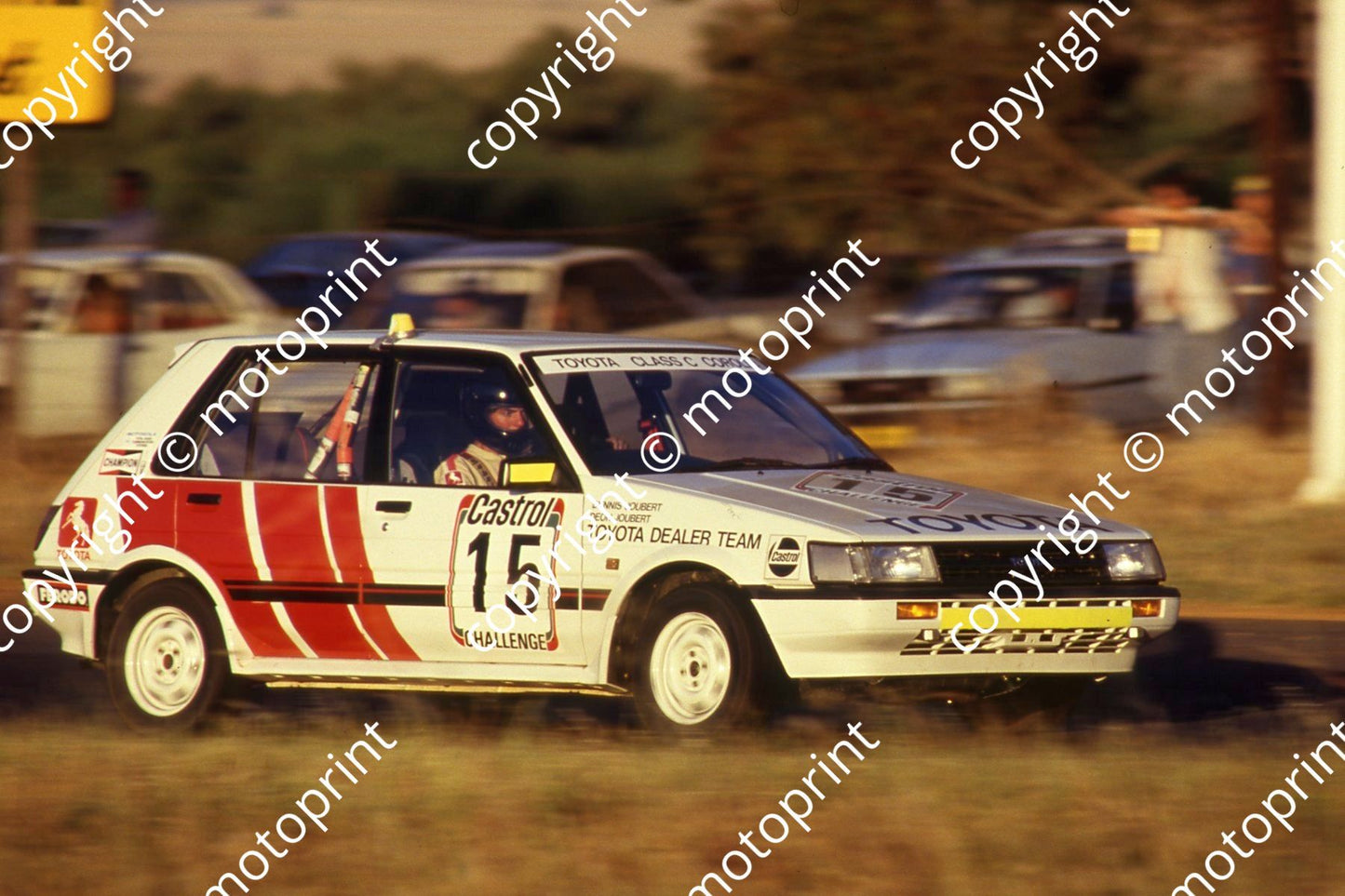 1986 Castrol 6 hr 15 Toyota Dennis and Deon Joubert (courtesy Roger Swan) (1)