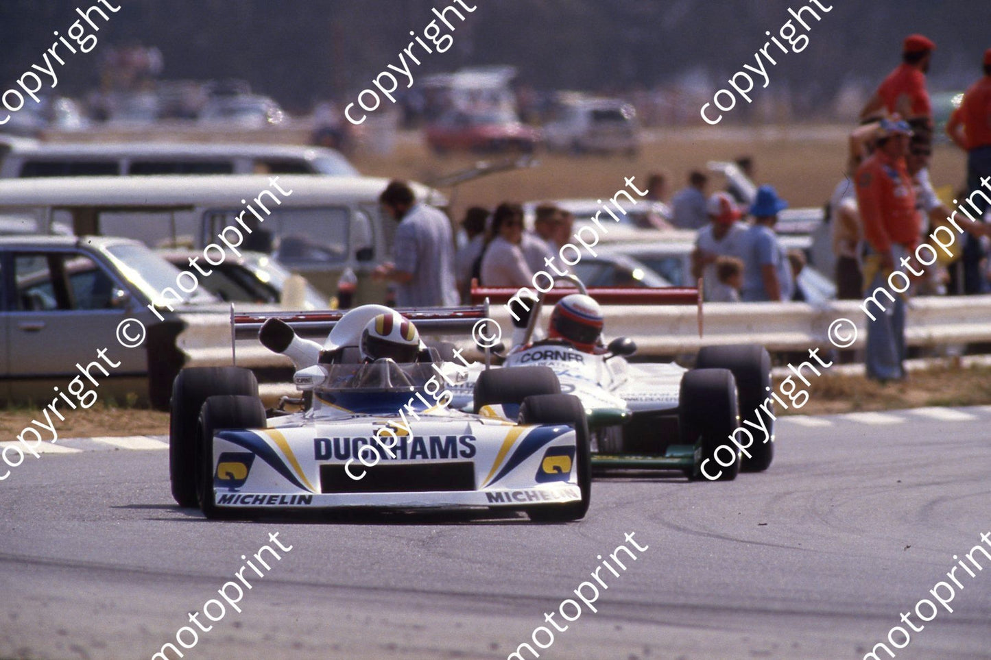 1986 F2 Welkom Sept 3 Bernard Tilanus March, 2 Wayne Taylor Ralt (courtesy Roger Swan) (4)