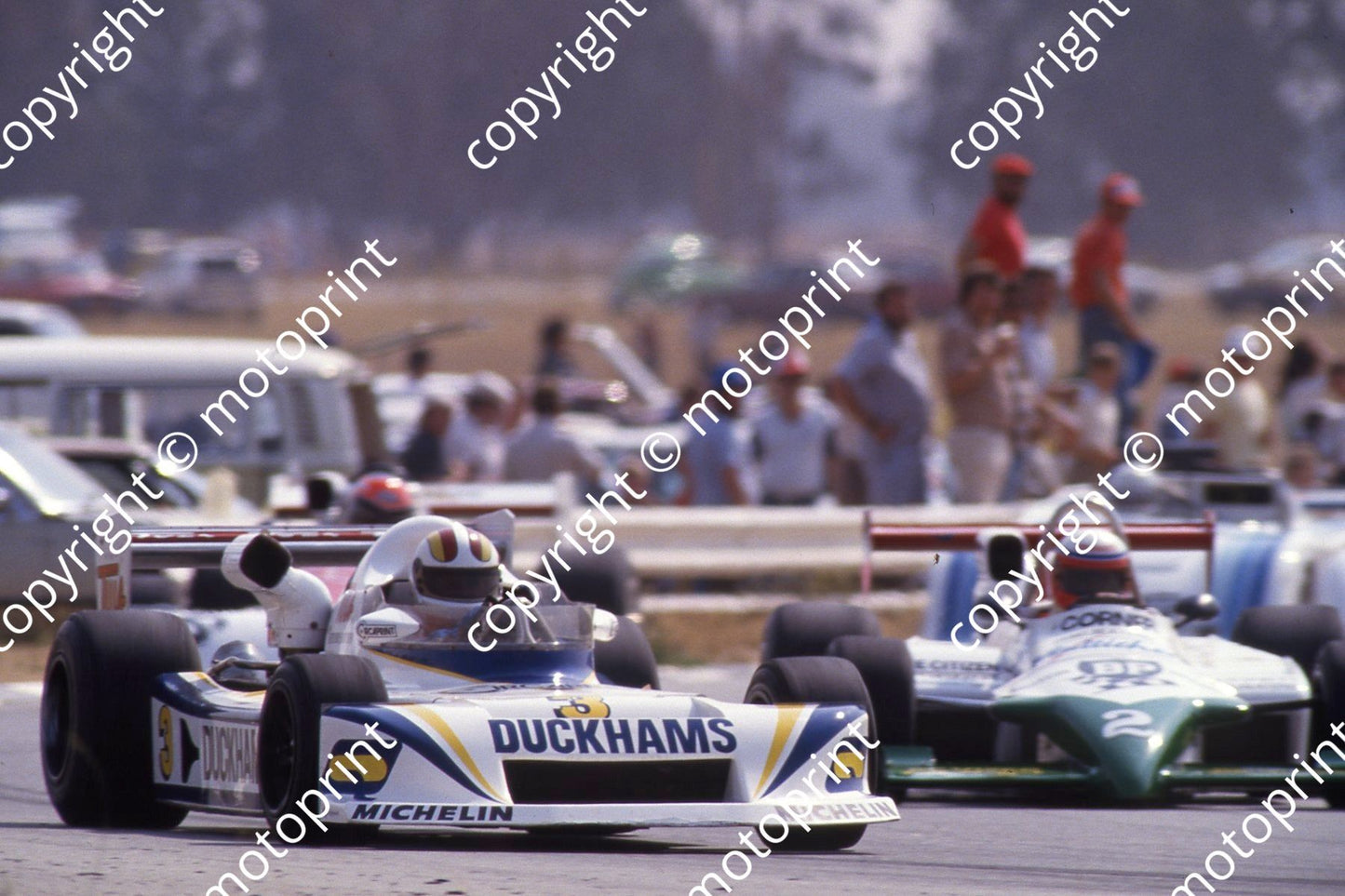 1986 F2 Welkom Sept 3 Bernard Tilanus March, 2 Wayne Taylor Ralt (courtesy Roger Swan) (5)
