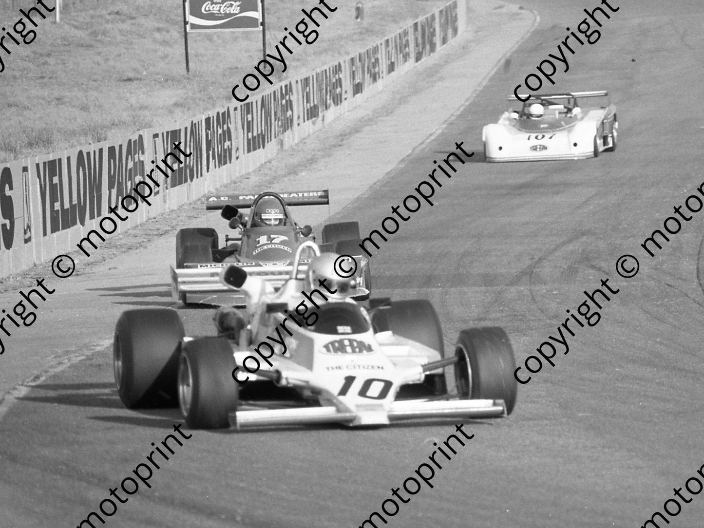 1986 Kya F2 CanAm 10 Keith Horwood Maurer MM81 17 Gary Harrison March 77B 107 Gordon Hatch Tiga SP85A (Colin Watling Photographic) (43)
