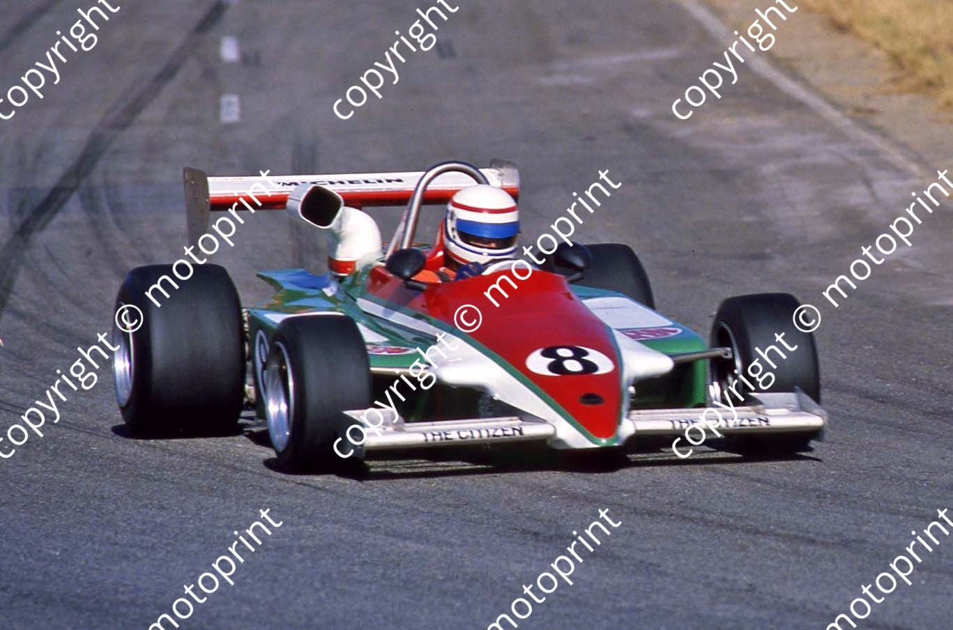 1986 Kya F2 Oggi Tiles Nov 8 Billy Maloney Lant (Roger Swan)