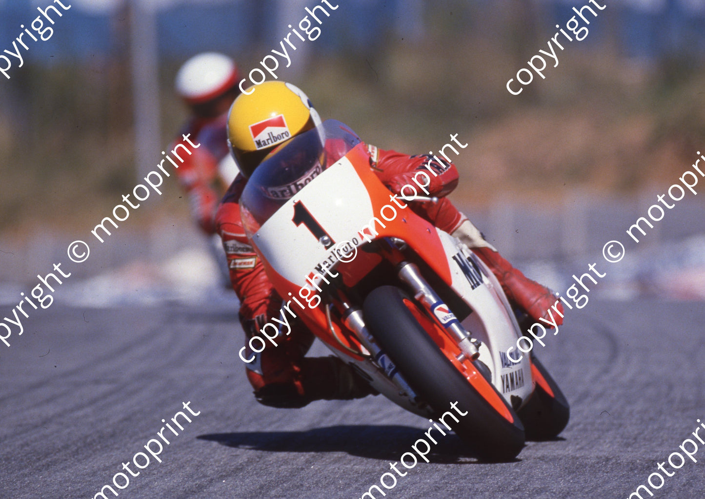 1986 Kya MC 1 Russell Wood Yamaha TZ250 (Colin Watling Photographic) (3)