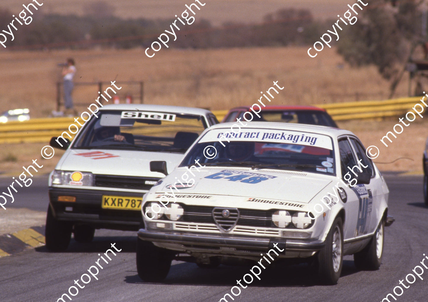 1986 Kya Stannic 48 David Hart Alfa GTV 2 l (Colin Watling Photographic) (12)