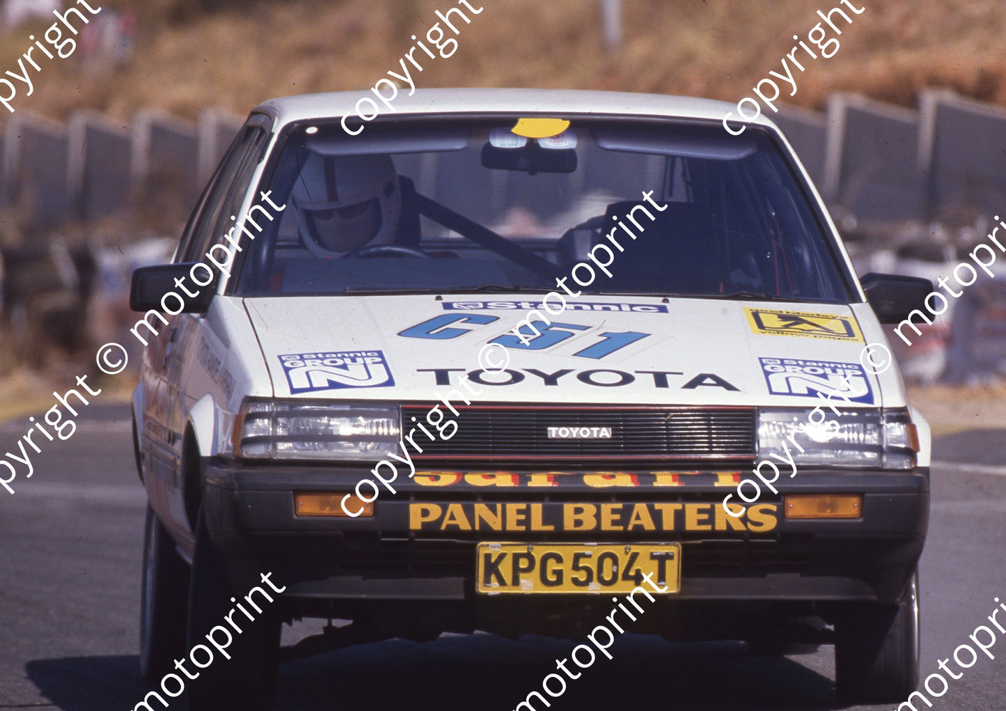 1986 Kya Stannic 51 Tienie Oosthuizen Toyota (Colin Watling Photographic) (21)