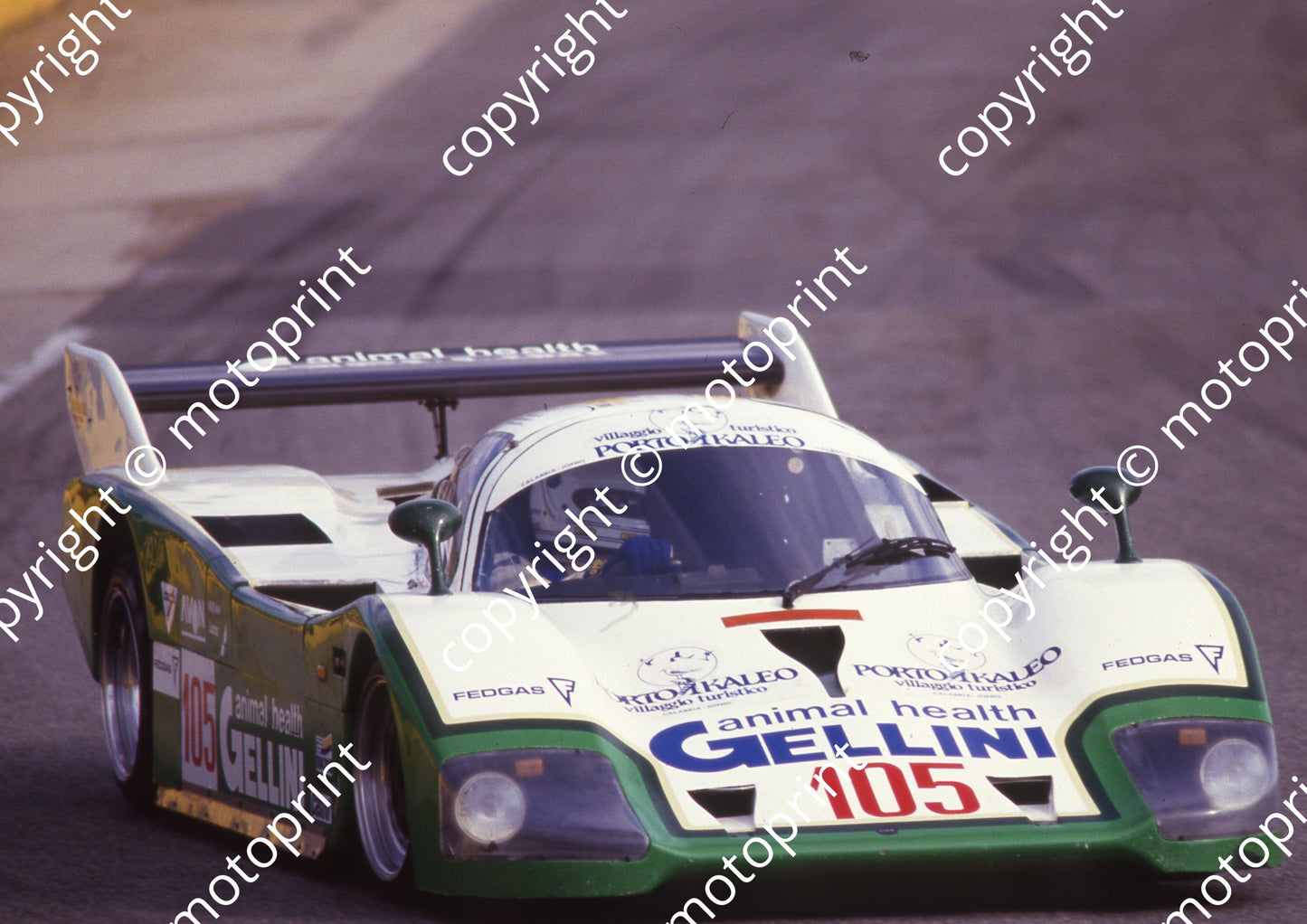 1986 Kya Sun 500 105 Maurizio Gellini Tiga Cosworth GC85 (Colin Watling Photographic) (40)