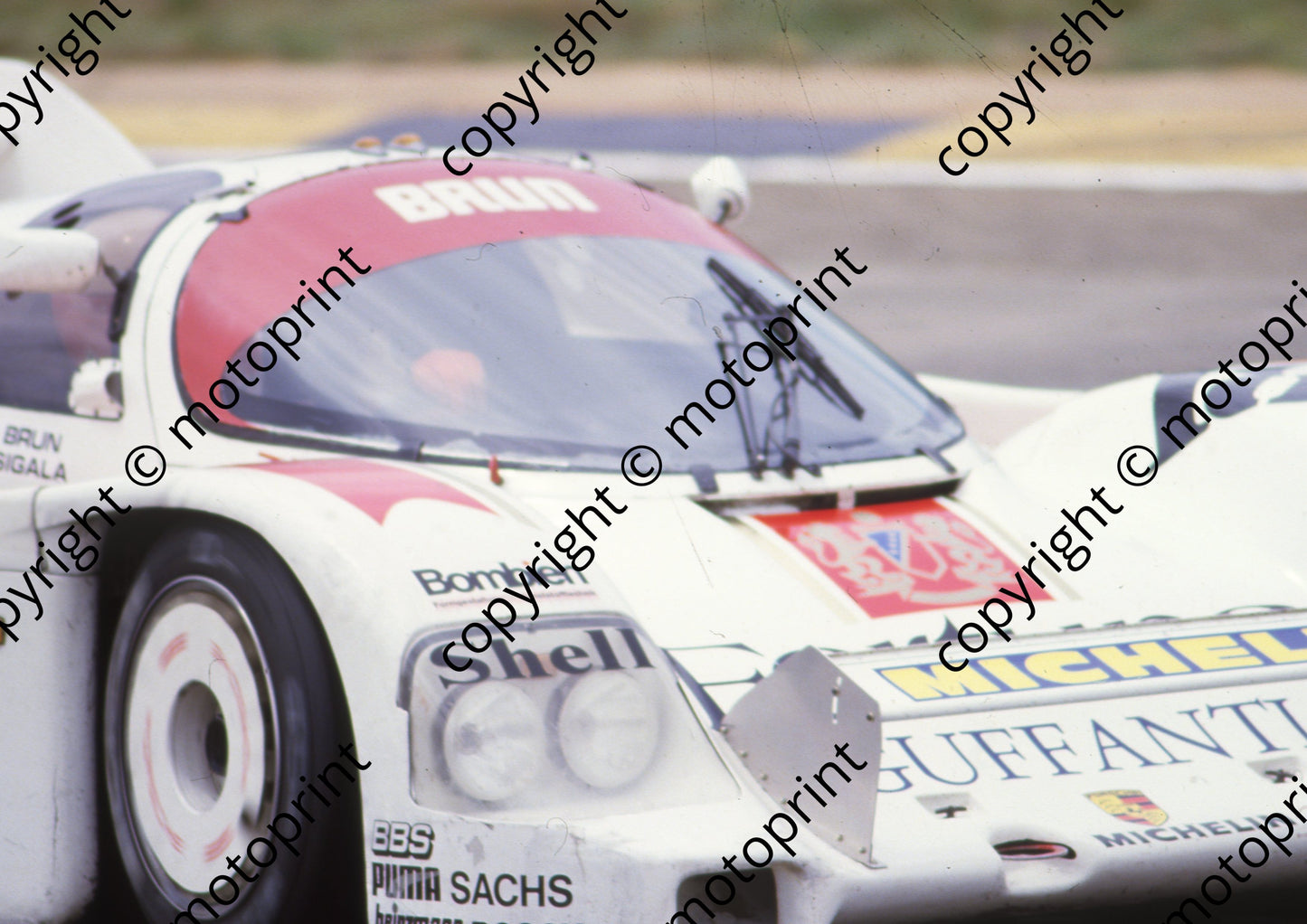 1986 Kya Sun 500 18 Walter Brun Massimo Sigala Porsche 962C (Colin Watling Photographic) (10)