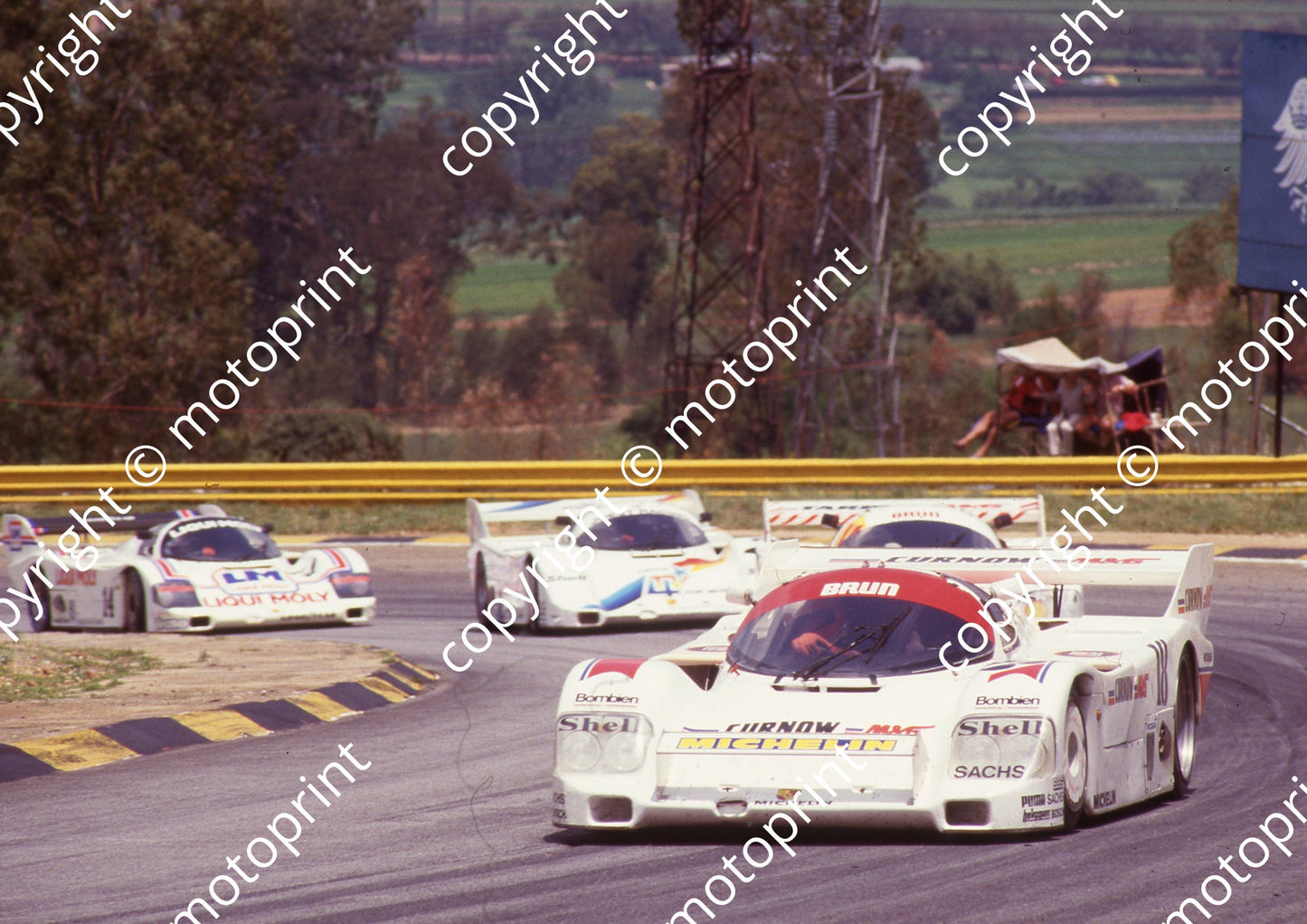 1986 Kya Sun 500 18 Walter Brun Massimo Sigala Porsche 962C (Colin Watling Photographic) (6)