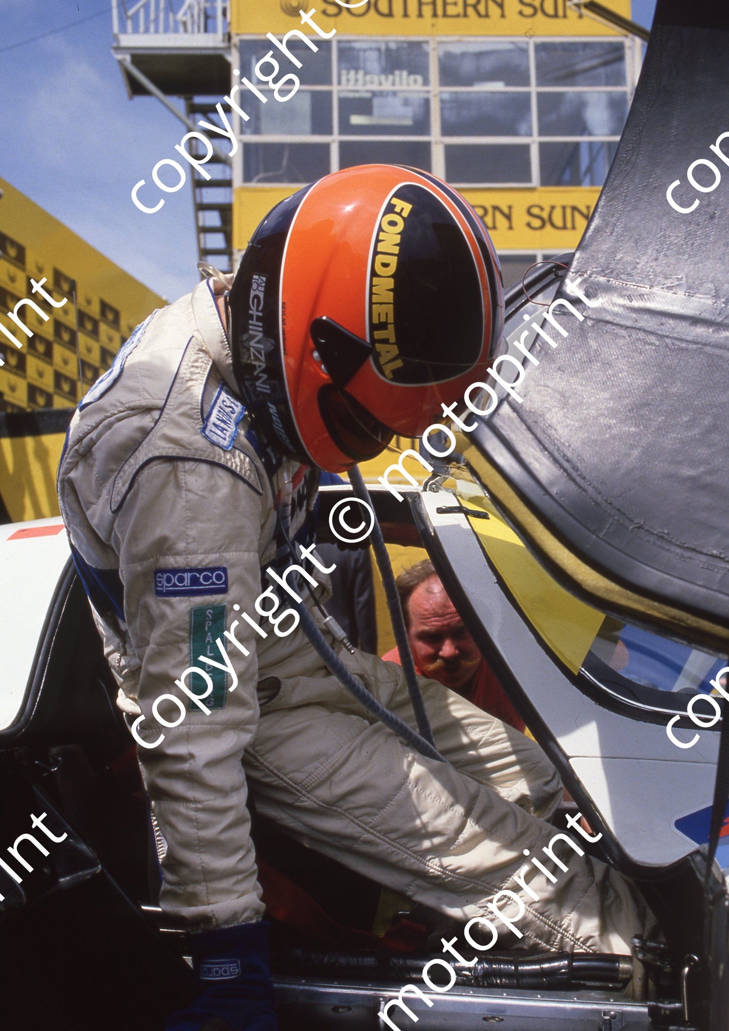 1986 Kya Sun 500 1 Piercarlo Ghinzani Porsche 956 (Colin Watling Photographic) (1) (2018_09_25 18_25_12 UTC)