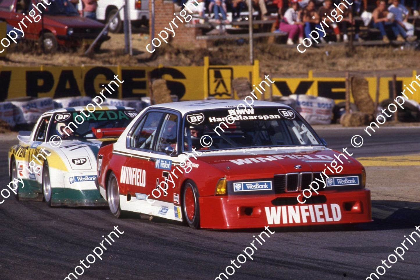 1986 Kya Wesbank A7 BMW 745i Tony Viana A1 Mazda RX7 Ben Morgenrood 506