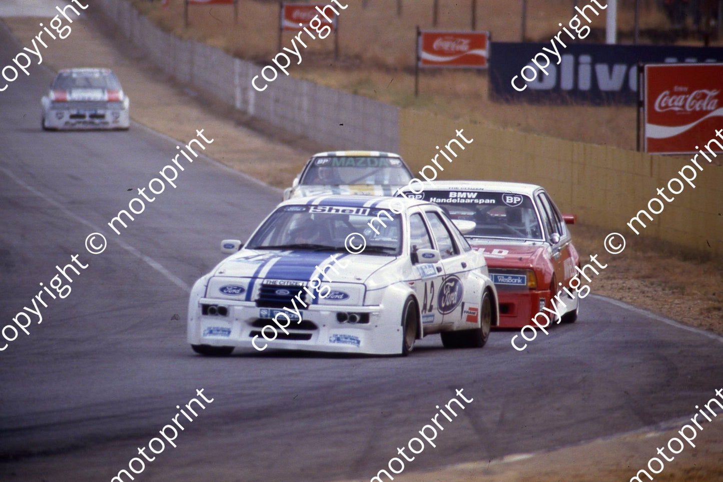 1986 Kyalami Aug Wesbank A2 Sierra Xr8 Willie Hepburn A7 BMW745i Tony Viana (courtesy Roger Swan) (5)