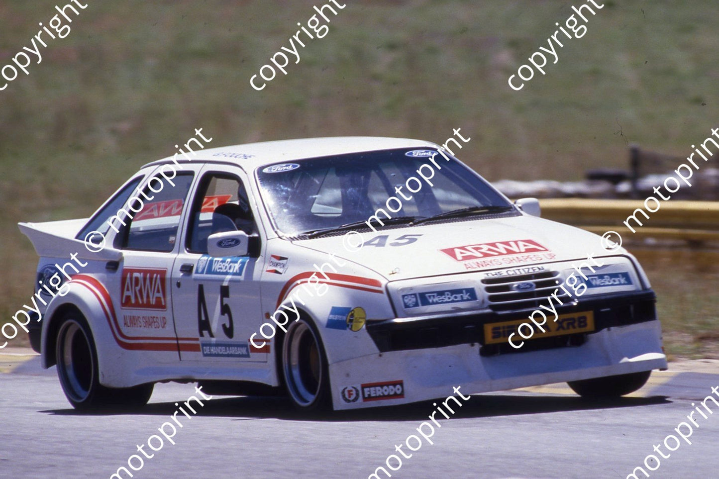 1986 Kyalami Aug Wesbank A5 George Fouche Sierra XR8 (courtesy Roger Swan) (39)