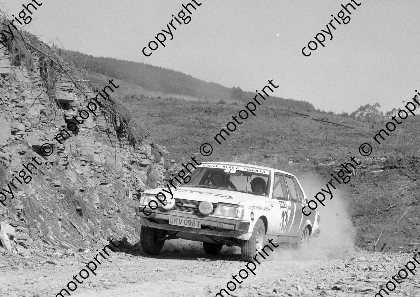 1986 SAM 400 Rally 13 Ben,Isobel vd Westhuizen Toyota TRD 10th (Colin Watling Photographic) (3)