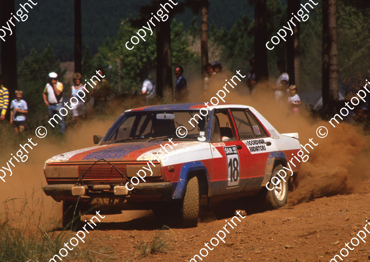 1986 SAM 400 Rally 18.....Roelf Fourie check (Colin Watling Photographic) (49)