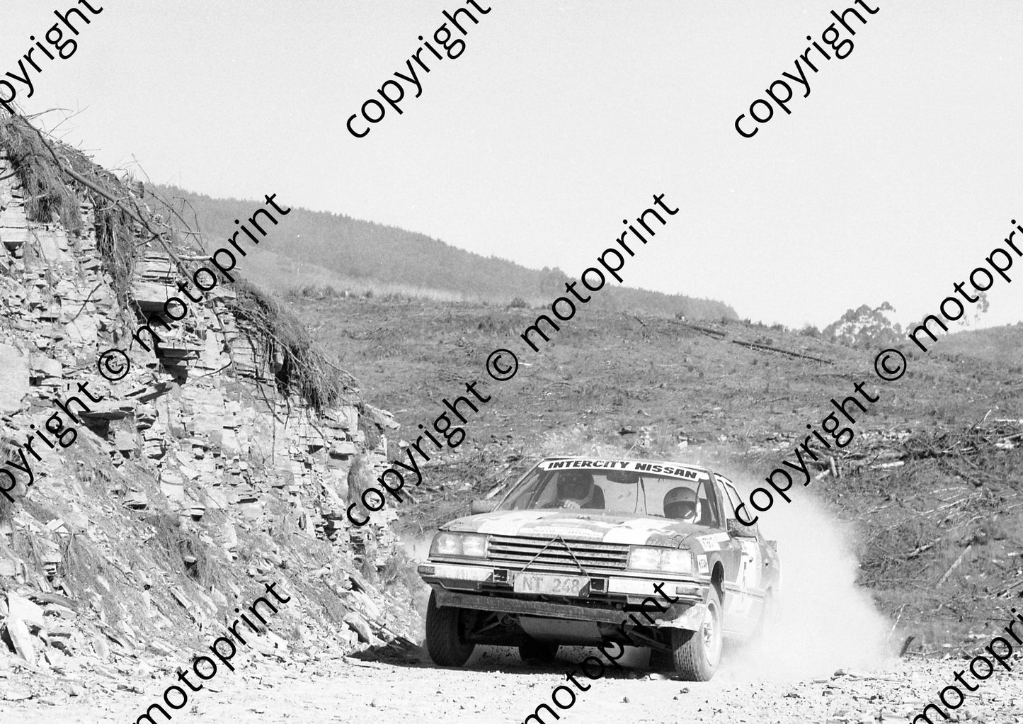 1986 SAM 400 Rally 5 Jannie Habig, PN Rouillard Skyline RTD (Colin Watling Photographic) (8)
