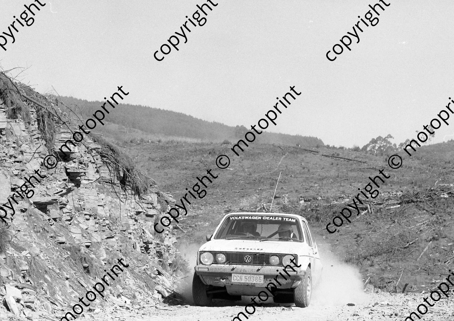 1986 SAM 400 Rally 7 Nic de Waal, Martin Botha Citi Golf Colin Watling Photographic) (7)