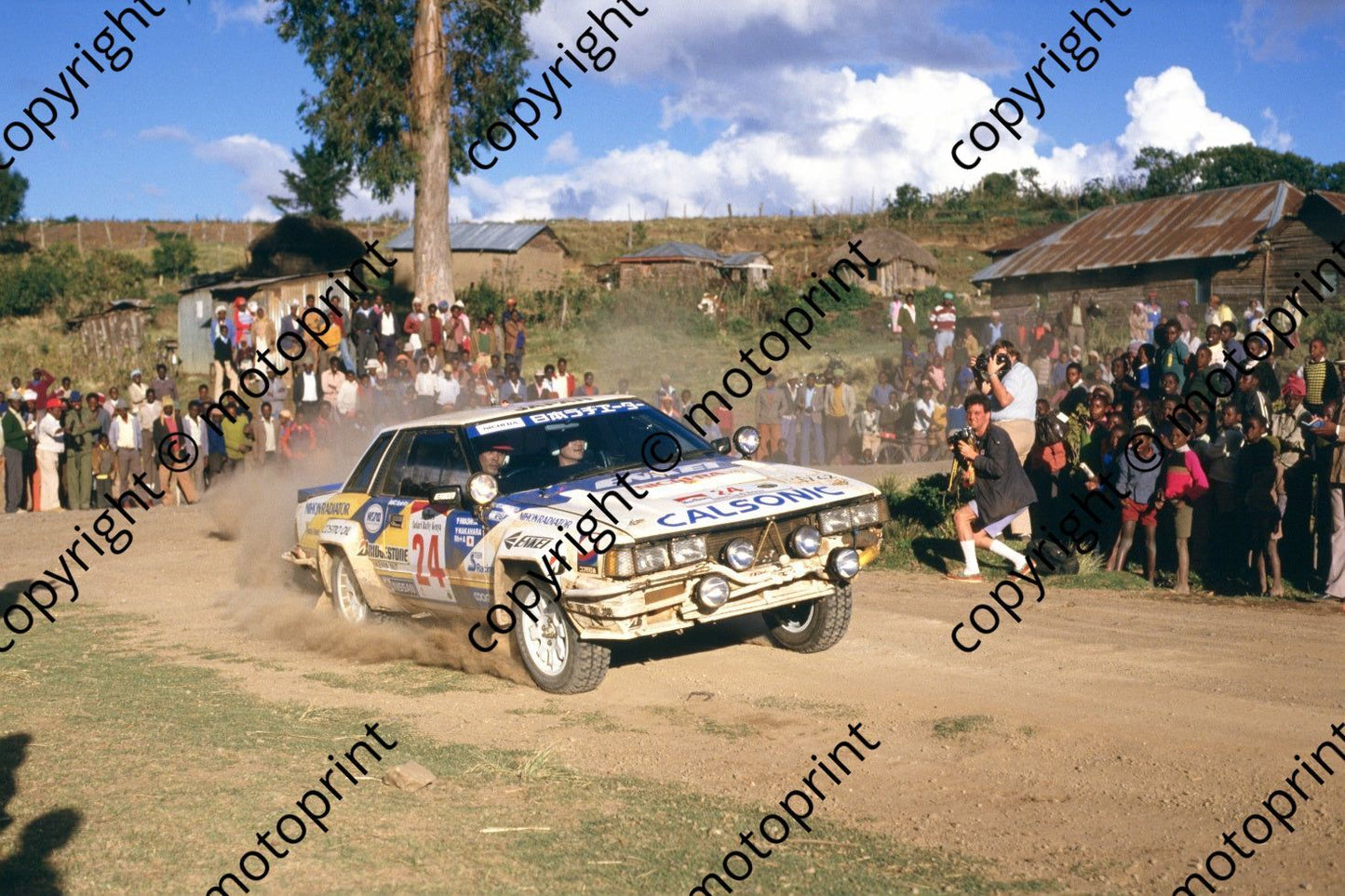 1986 Safari 24 Yoshio Iwashita, Yoshimasa Nakahara Nissan 240RS(courtesy Roger Swan) (3)