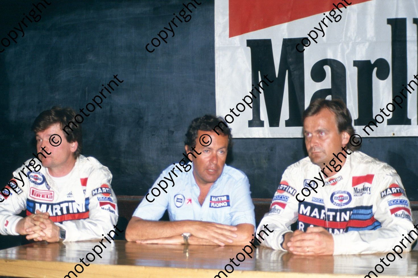 1986 Safari 3 Ilkka Kivimaki, Cesare Fiorio, Markku Alen (courtesy Roger Swan) (506)