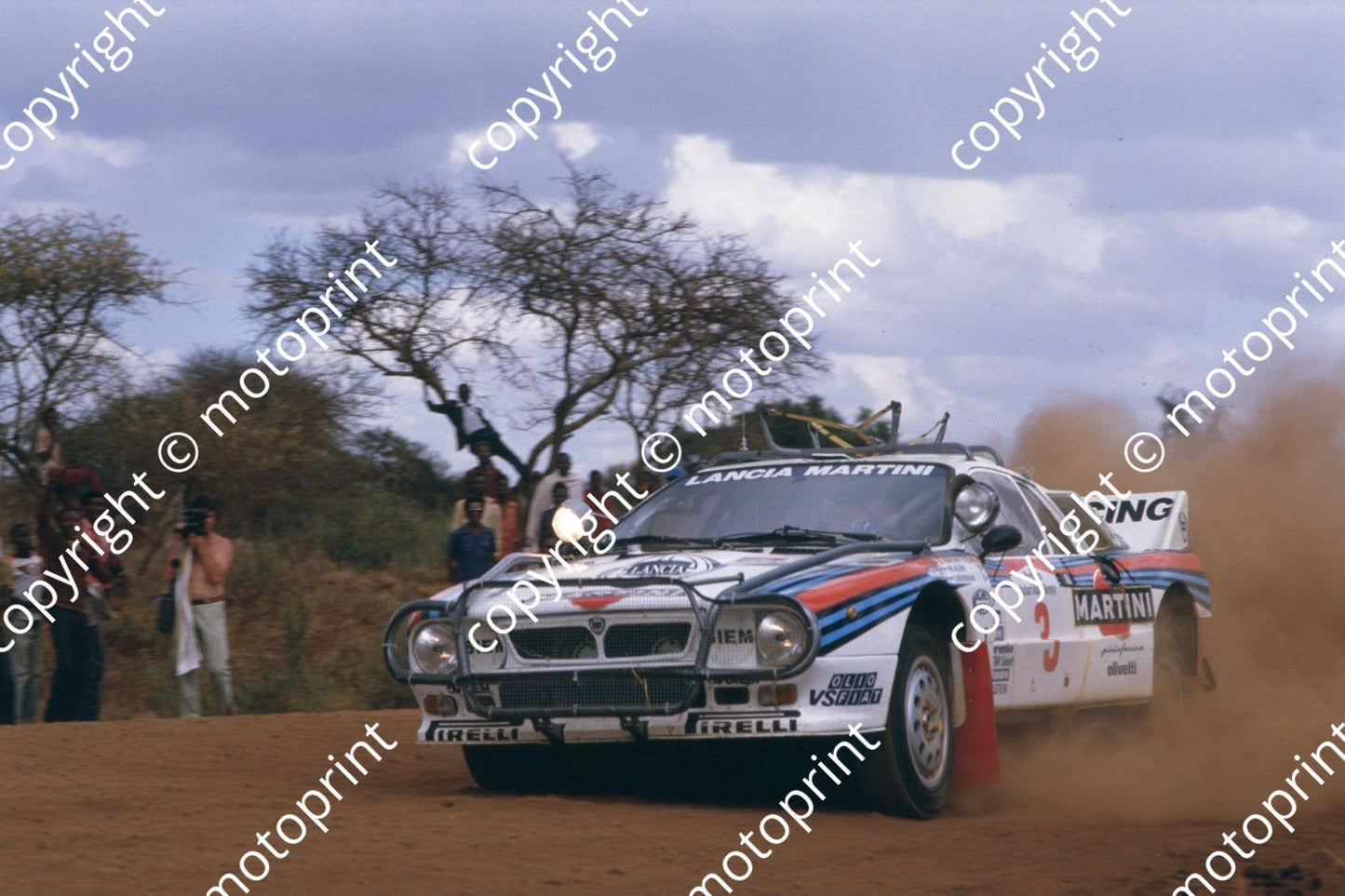1986 Safari 3 Markku Alen, Ilkka Kivimaki Lancia 037 Rally (courtesy Roger Swan) (1)