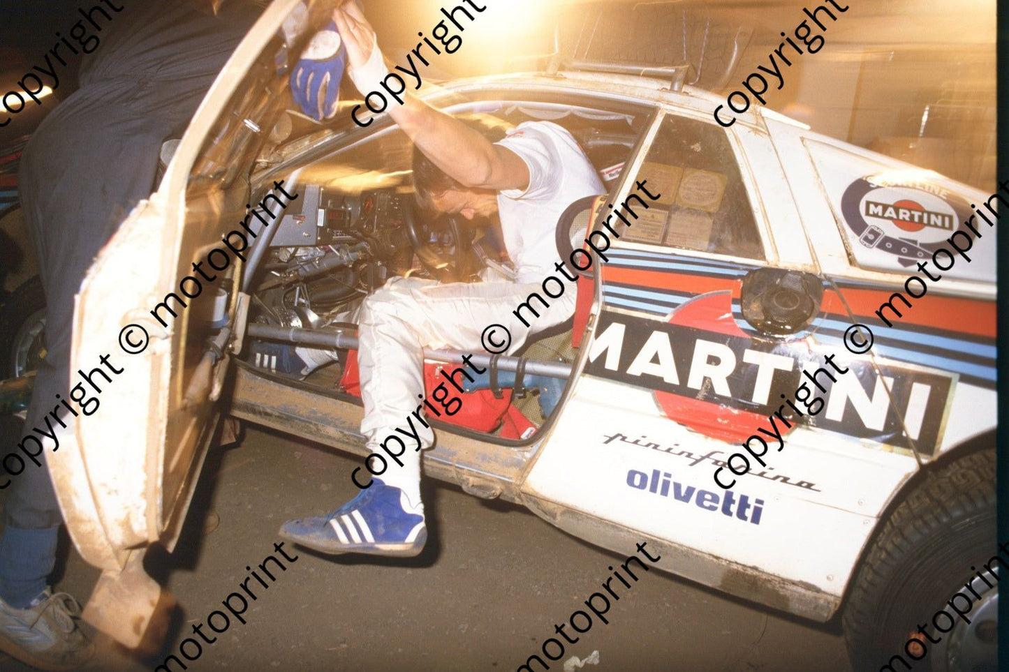 1986 Safari 3 Markku Alen, Ilkka Kivimaki Lancia 037 night (RSwan) (4)