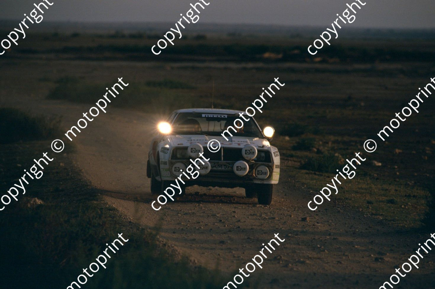 1986 Safari 8 Erwin Weber, Gunther Wanger Celica turbo night(Roger Swan) (10)