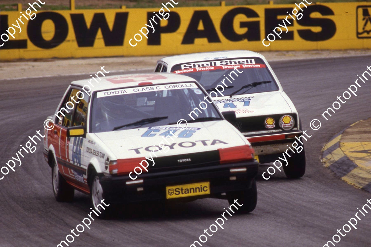 1986 Sun 500 Stannic C46 Chris White Corolla Sprint (courtesy Roger Swan) (2)