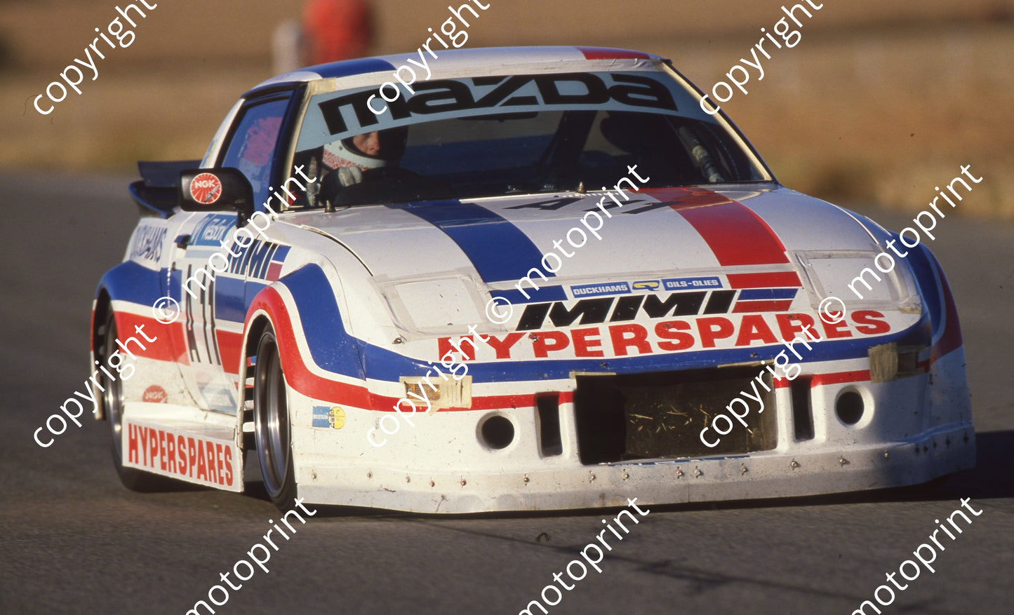 1986 Welkom Wesbank 11 Ivor Raasch Mazda RX7 (Colin Watling Photographic) (16)