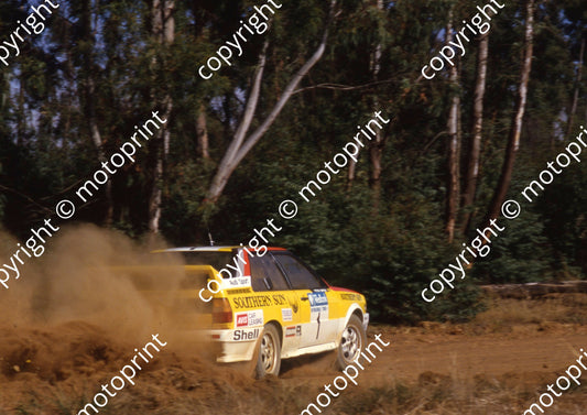1986 Wesbank Intnl 1 Glyn Hall, Peter Cuffley Audi (courtesy Roger Swan) (2)