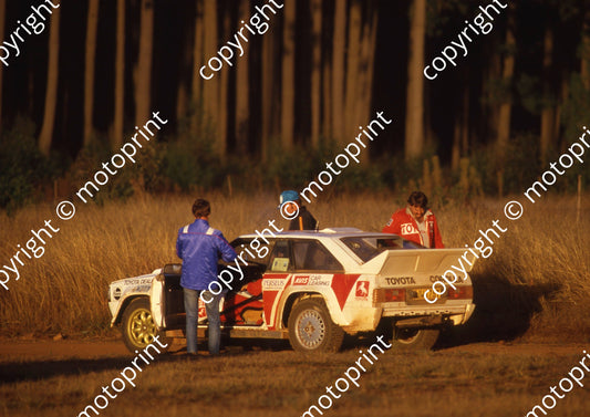 1986 Wesbank Intnl 4 Eric Sanders, Richard Leeke Toyota (courtesy Roger Swan) (6)
