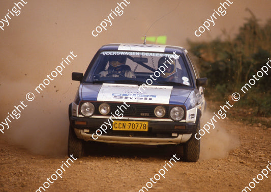 1986 Wesbank Intnl 8 Johan Evertse, Steve Harding Golf (courtesy Roger Swan) (3)