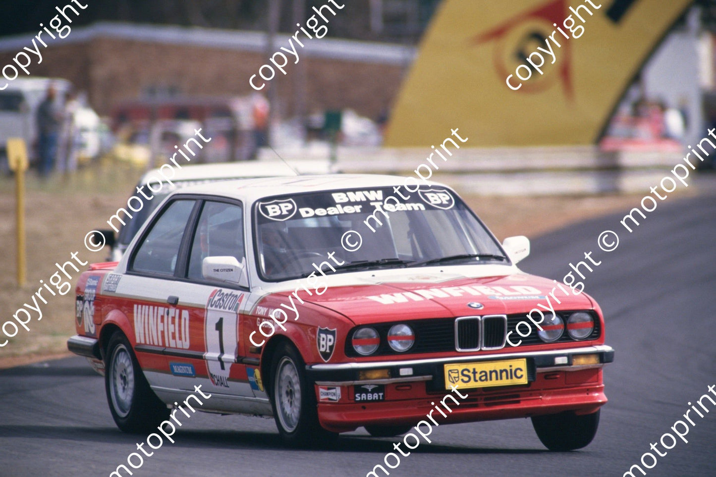 1987 6 hr 1 Tony Viana, Graham Duxbury BMW (Roger Swan)