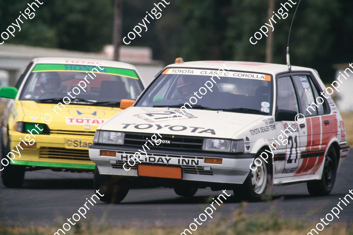 1987 6 hr 21 Eric Sanders, Serge Damseaux Toyota (Roger Swan) (2)