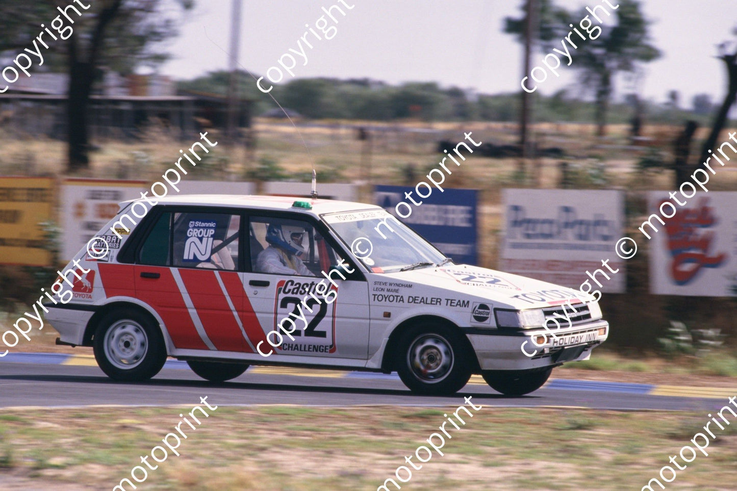 1987 6 hr 22 Leon Mare, Steve Wyndham Toyota (Roger Swan) (14)