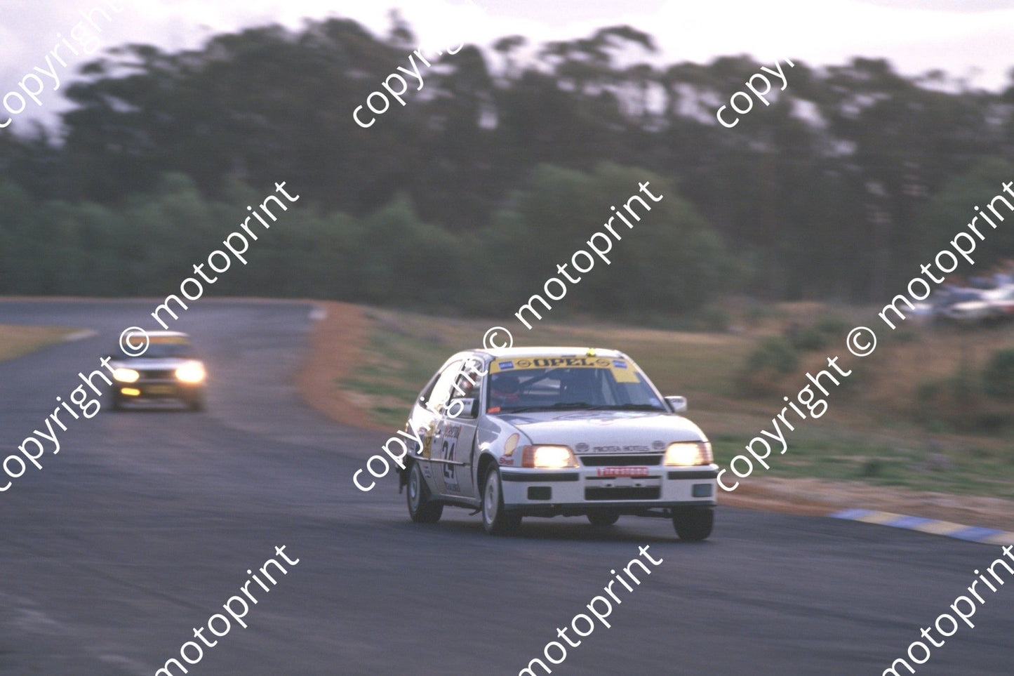 1987 6 hr 24 Tony Martin....Opel dusk (Roger Swan) (13)
