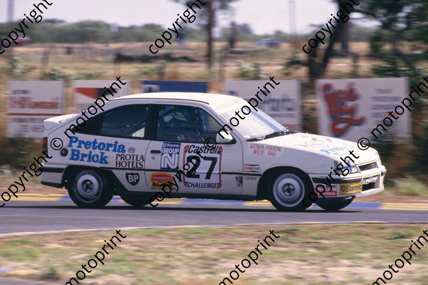 1987 6 hr 27 Arthur Fouche, Willie Ras Opel (Roger Swan) (271)