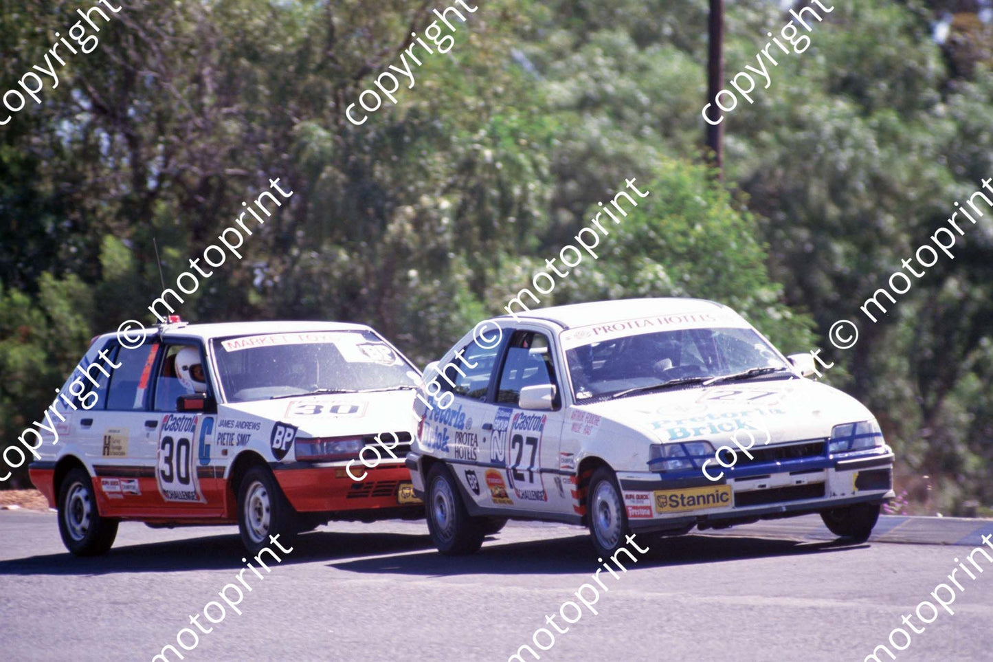 1987 6 hr 30 J Andrews, P Smit Toyota, 27 A Fouche, W Ras (R Swan) (67)