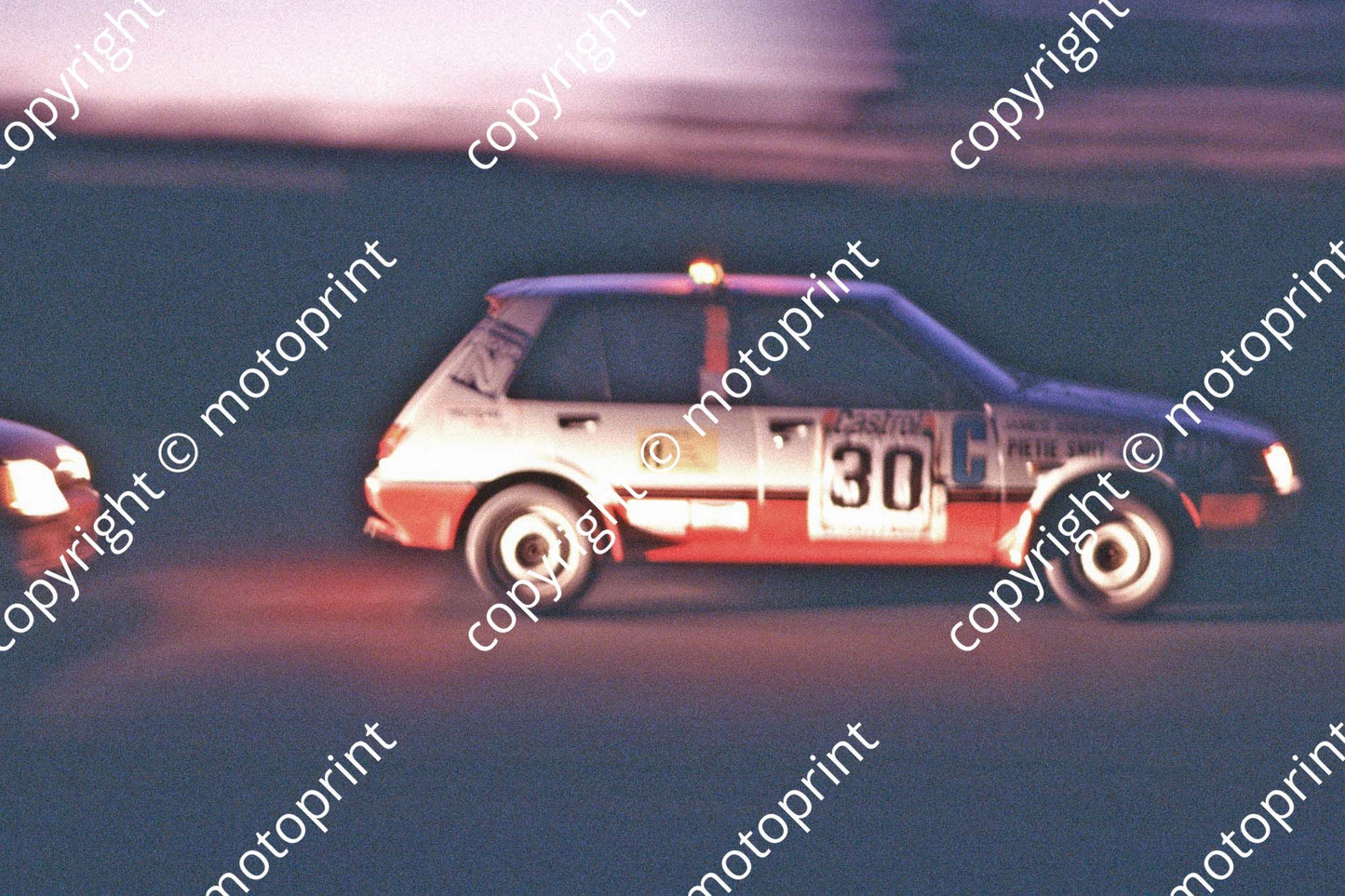 1987 6 hr 30 James Andrews, Pietie Smit Toyota, 27 (Roger Swan) (68)