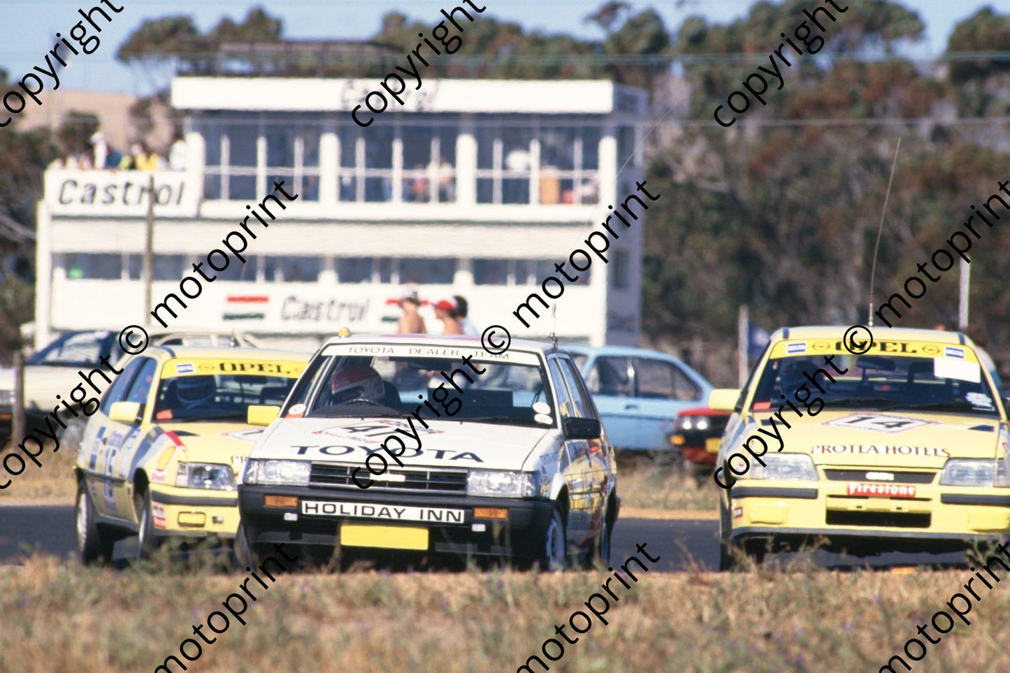 1987 6 hr 41 B Mann, R Fekken Toyota_ 14 Mike Briggs Opel (Roger Swan)