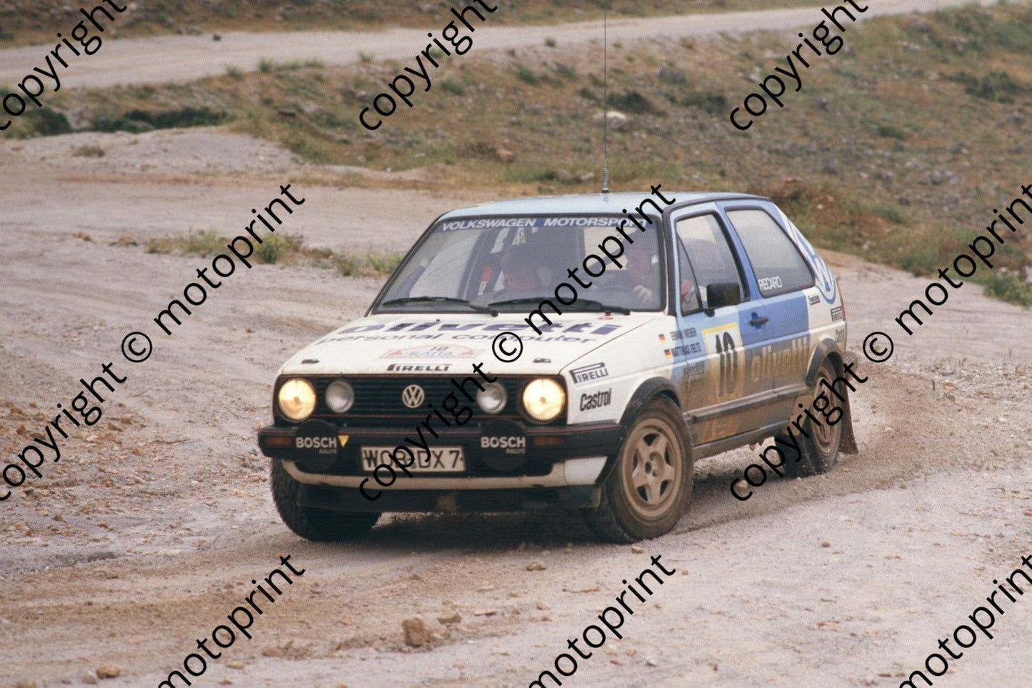 1987 Acropolis 10 Erwin Weber, Matthias Feltz VW Golf GTi (courtesy Roger Swan) (20)