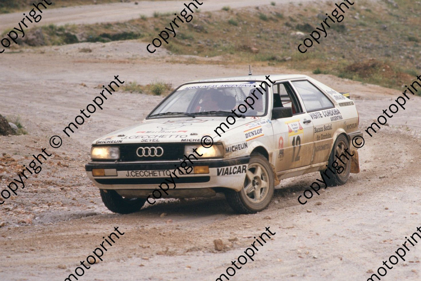 1987 Acropolis 12 Jorge Recalde, Jorge Del Buono Audi coupe Quattro (courtesy Roger Swan) (81)