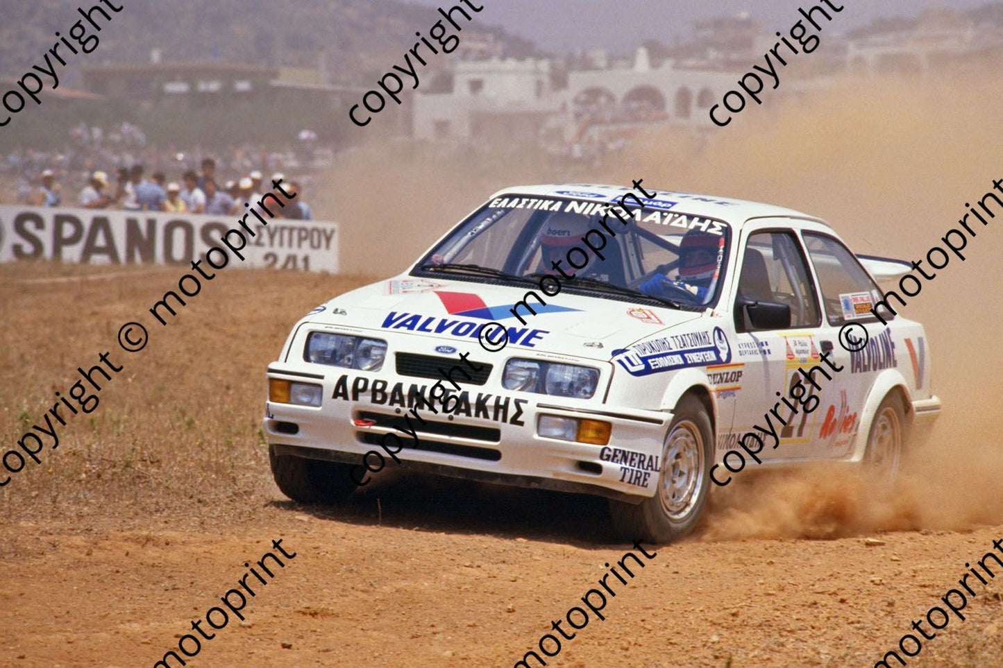 1987 Acropolis 27 Leonidas Kyrkos Kostas Fetakis Sierra Cosworth r(courtesy Roger Swan) (222)