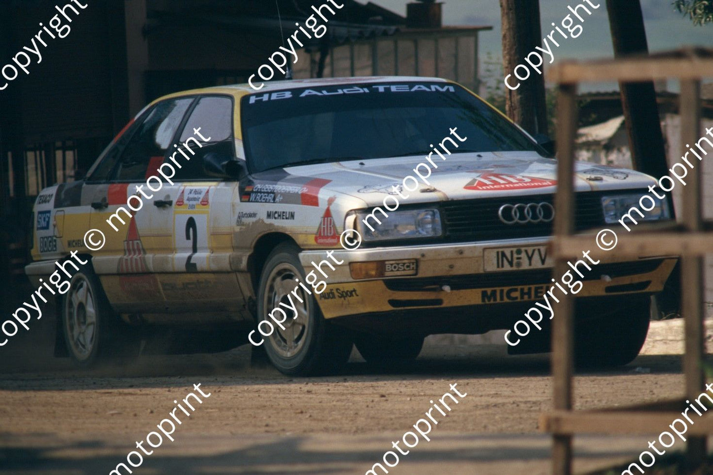 1987 Acropolis 2 Walter Rohrl, Christian Geistdorfer Audi 200 Quattro (courtesy Roger Swan) (37)