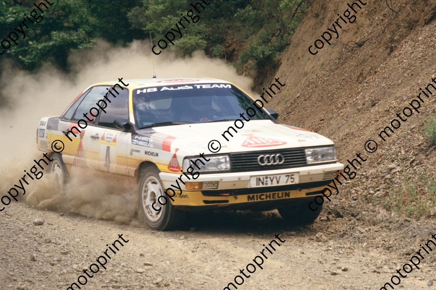 1987 Acropolis 4 Hannu Mikkola Arne Hertz Audi 200 Quattro (courtesy Roger Swan) (10)