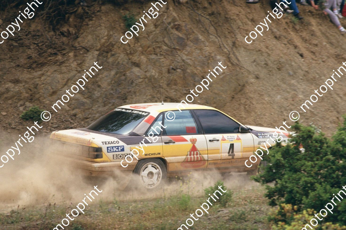 1987 Acropolis 4 Hannu Mikkola Arne Hertz Audi 200 Quattro (courtesy Roger Swan) (11)