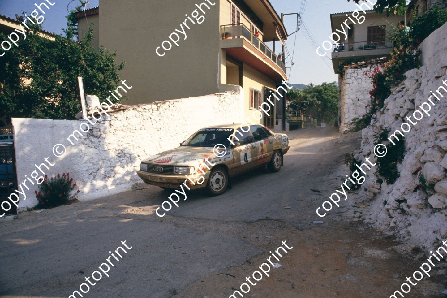 1987 Acropolis 4 Hannu Mikkola Arne Hertz Audi 200 Quattro (courtesy Roger Swan) (13)