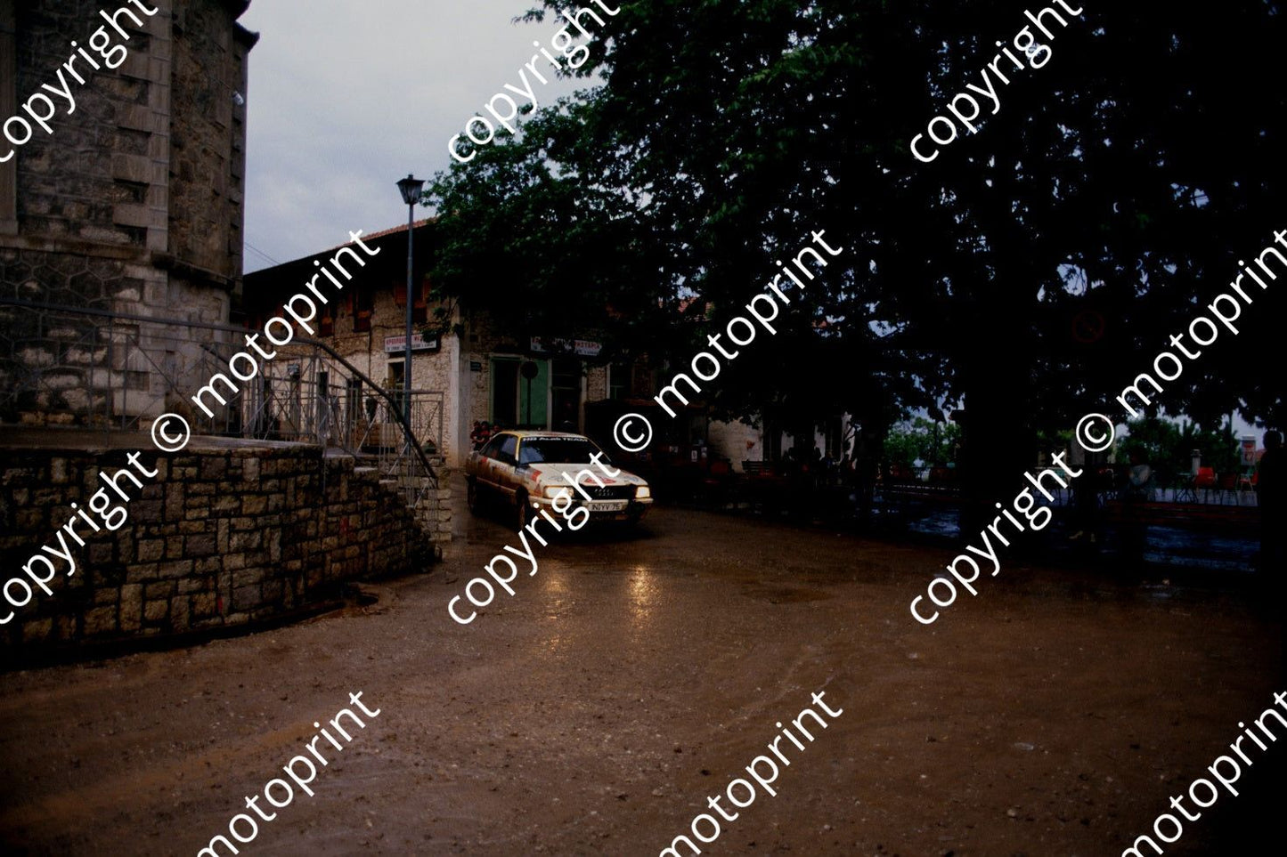 1987 Acropolis 4 Hannu Mikkola Arne Hertz Audi 200 Quattro (courtesy Roger Swan) (260)