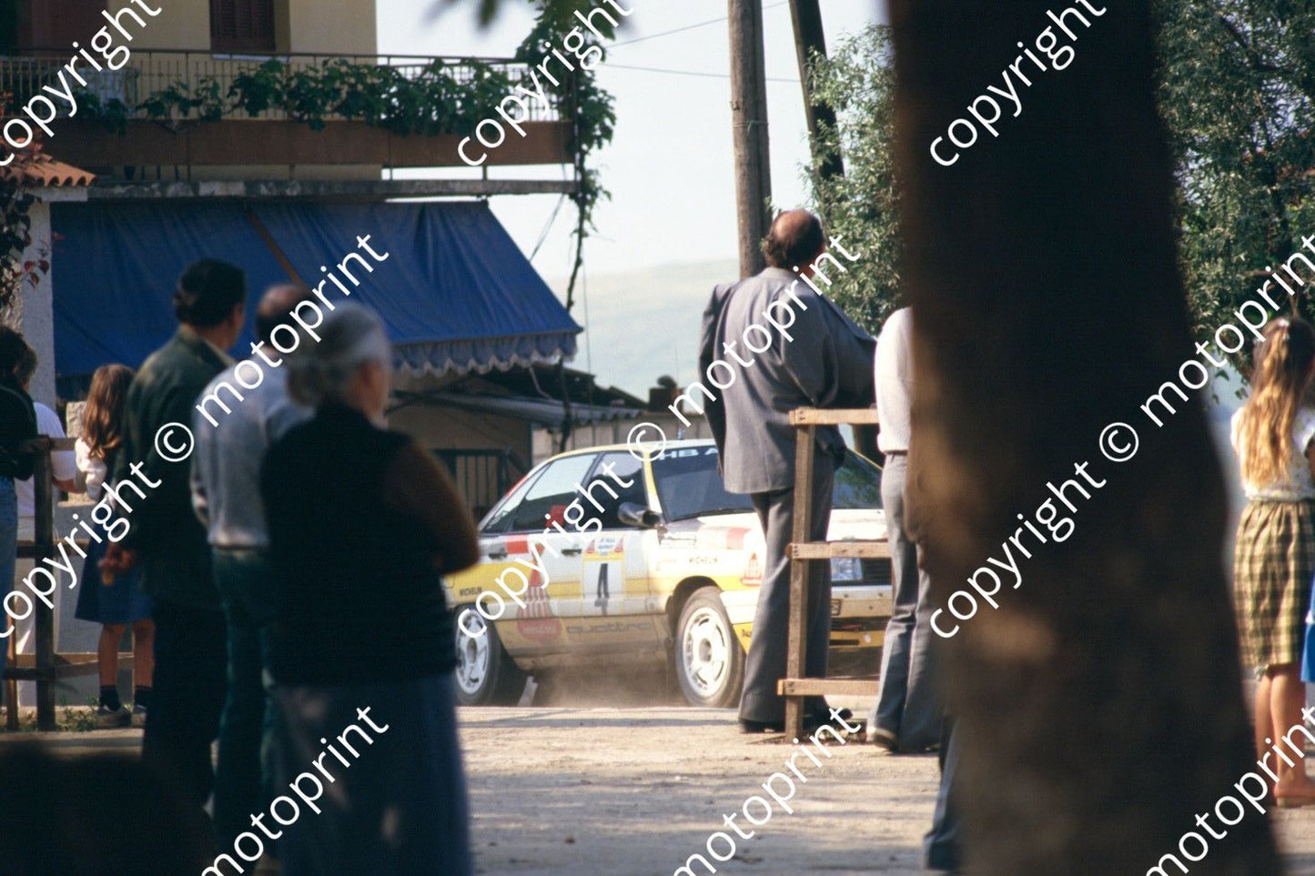 1987 Acropolis 4 Hannu Mikkola Arne Hertz Audi 200 Quattro (courtesy Roger Swan) (3)