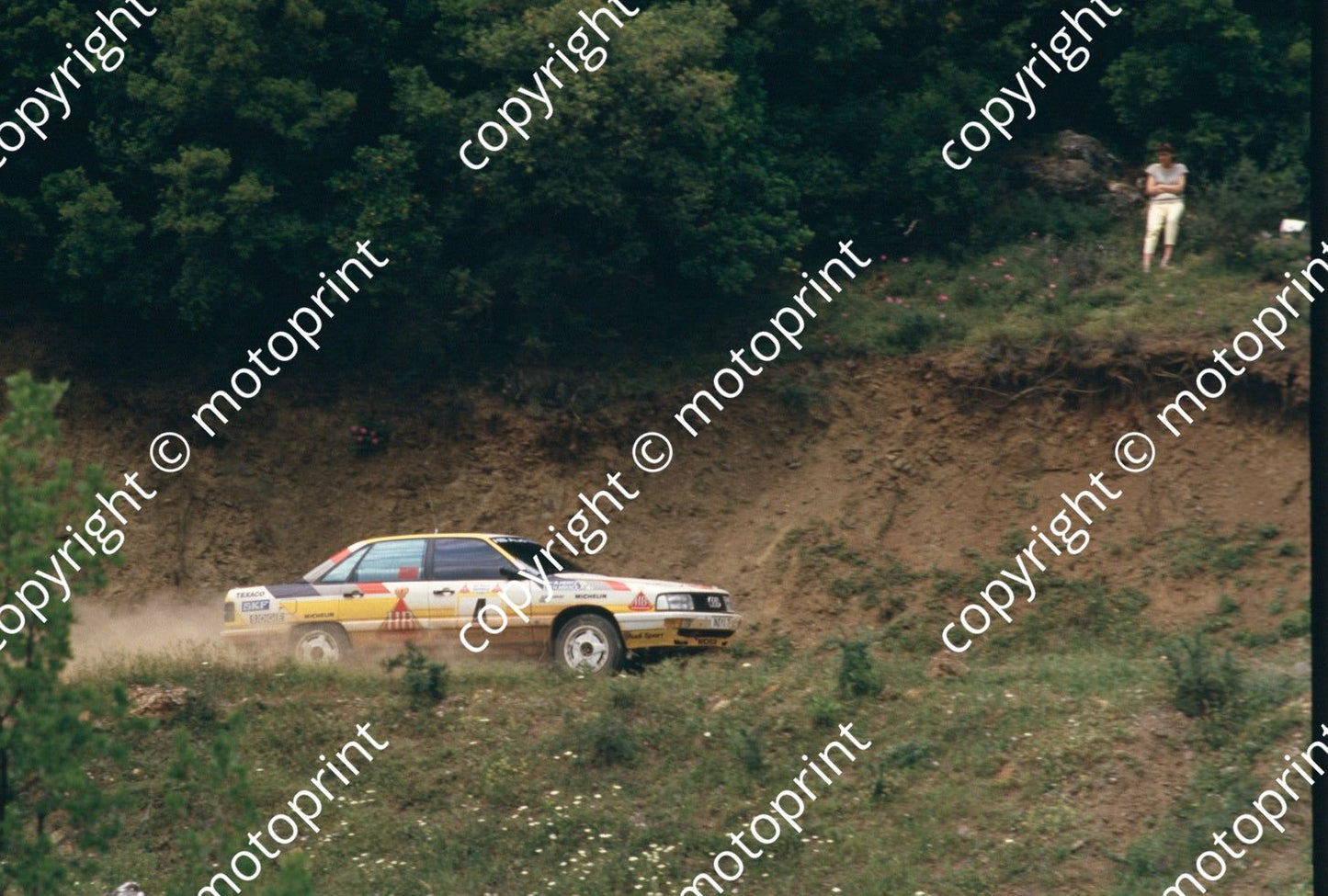 1987 Acropolis 4 Hannu Mikkola Arne Hertz Audi 200 Quattro (courtesy Roger Swan) (9)