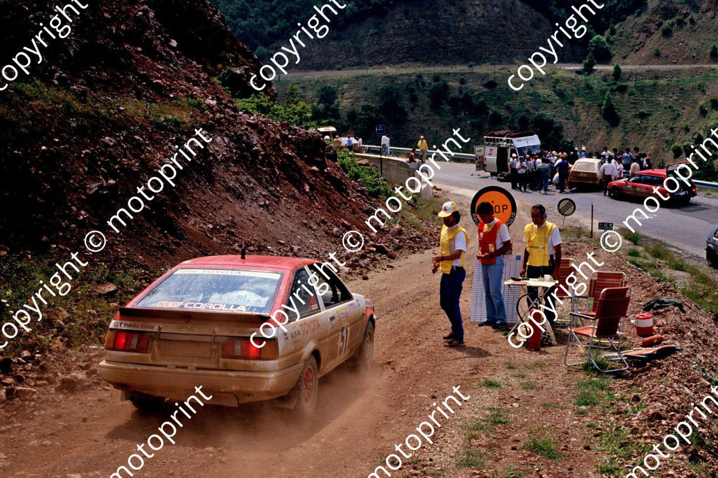 1987 Acropolis 51 Andreas Papatriantafillou, Nikos Kotsonopoulos Corolla GT (courtesy Roger (199)