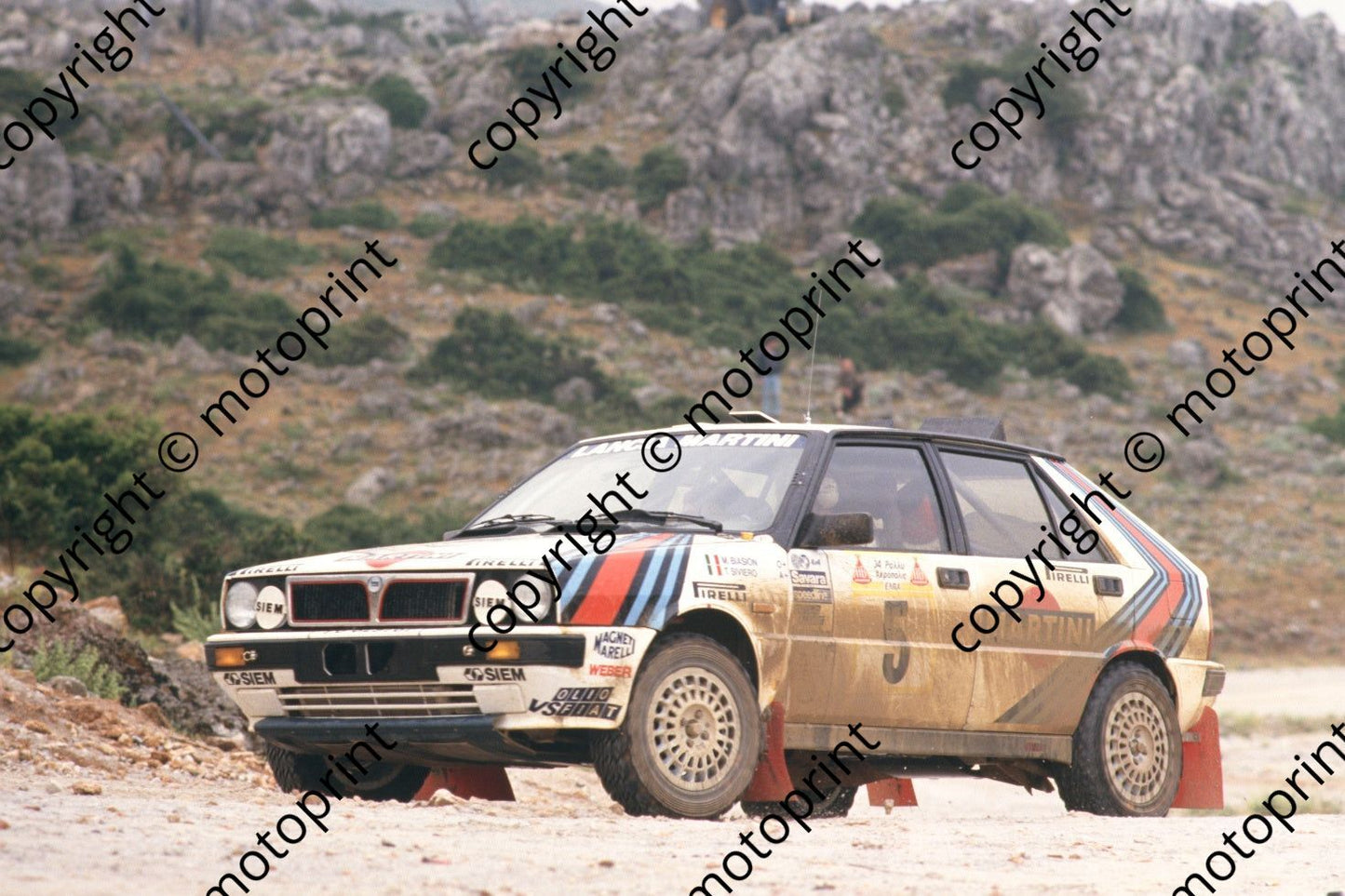 1987 Acropolis 5 Miki Biasion Tiziano Siviero Lancia Delta (courtesy Roger Swan) (51)